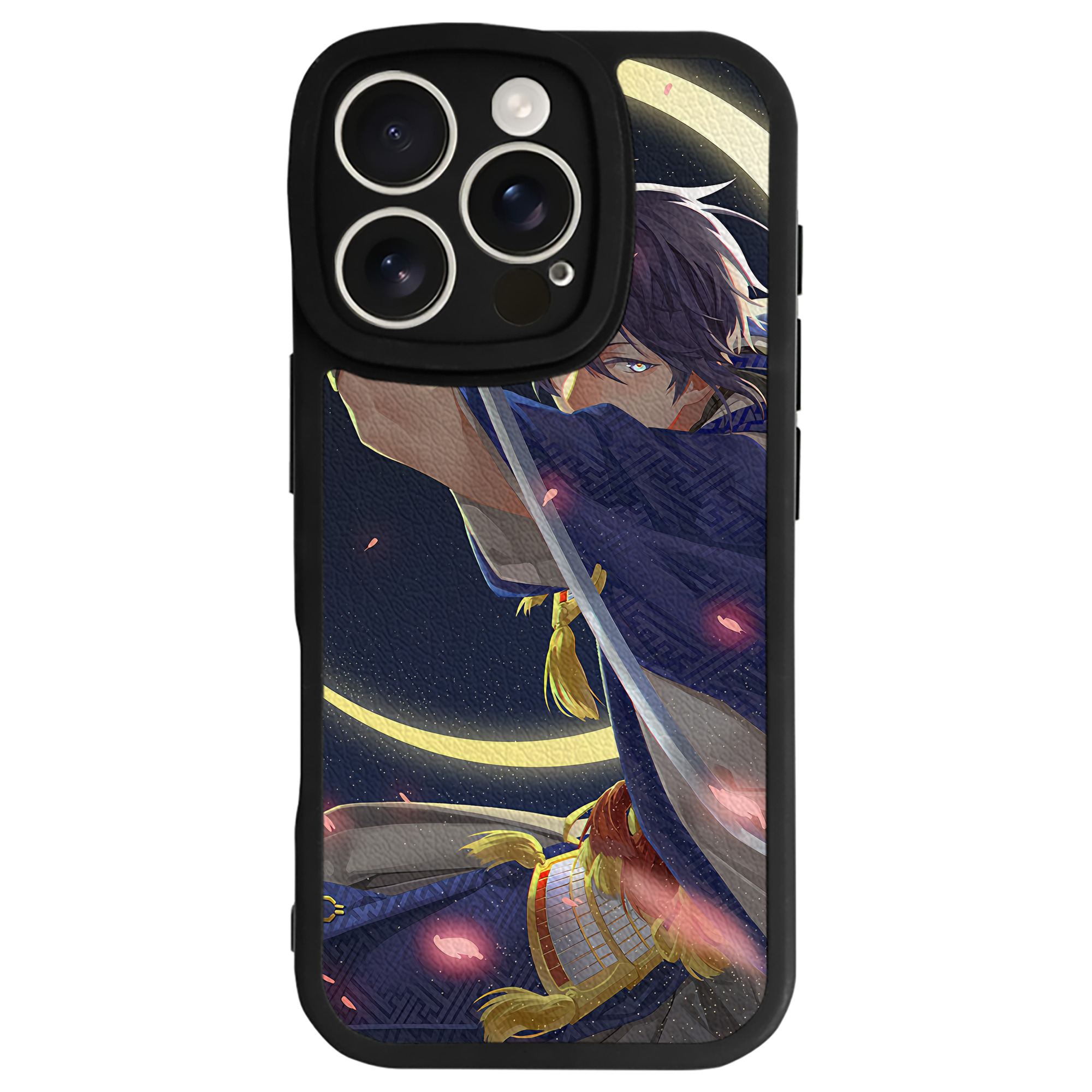 （画像用） 刀剣乱舞 Touken Ranbu 【iPhone 16シリーズ対応】シリコンスマホケース（レザー調） 材質：シリコン
